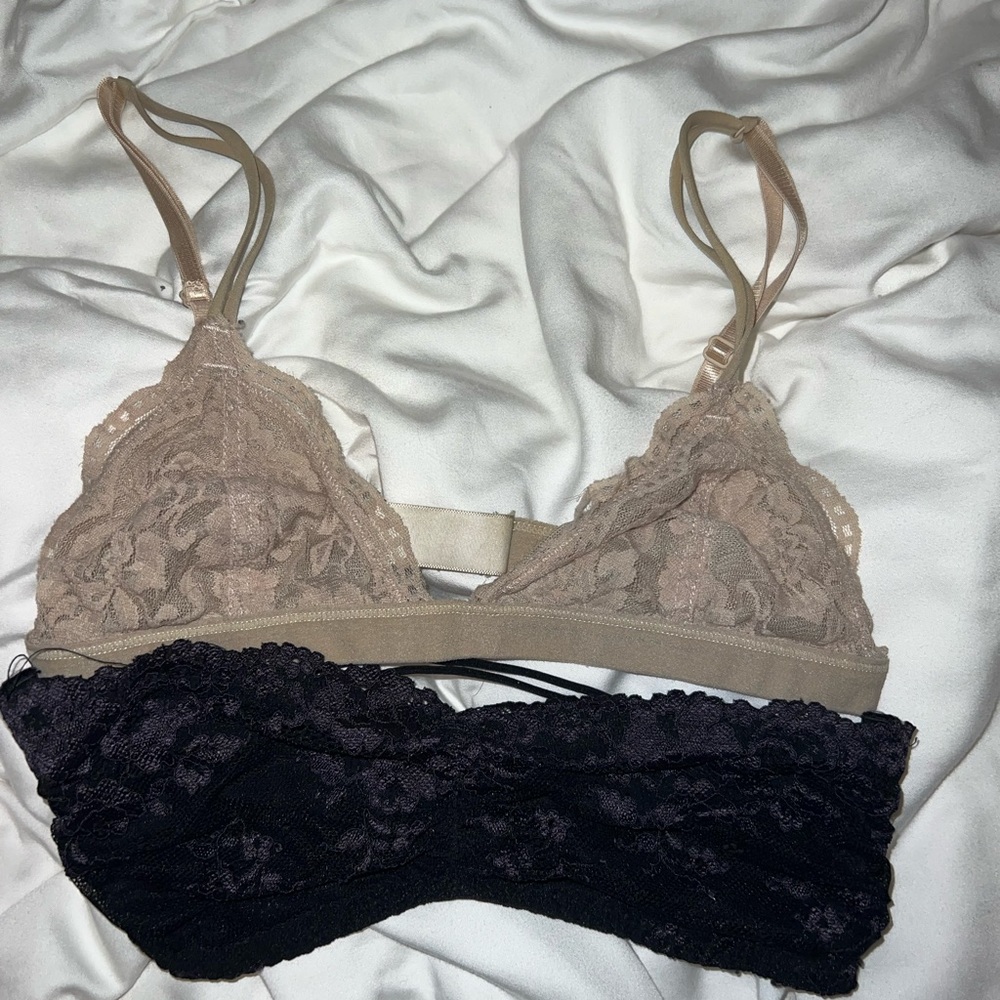 Bundle of 3 bralettes